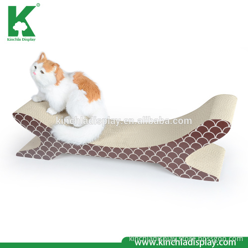 Paper Corrugated Cardboard Cat Scratch Lounge Furniture